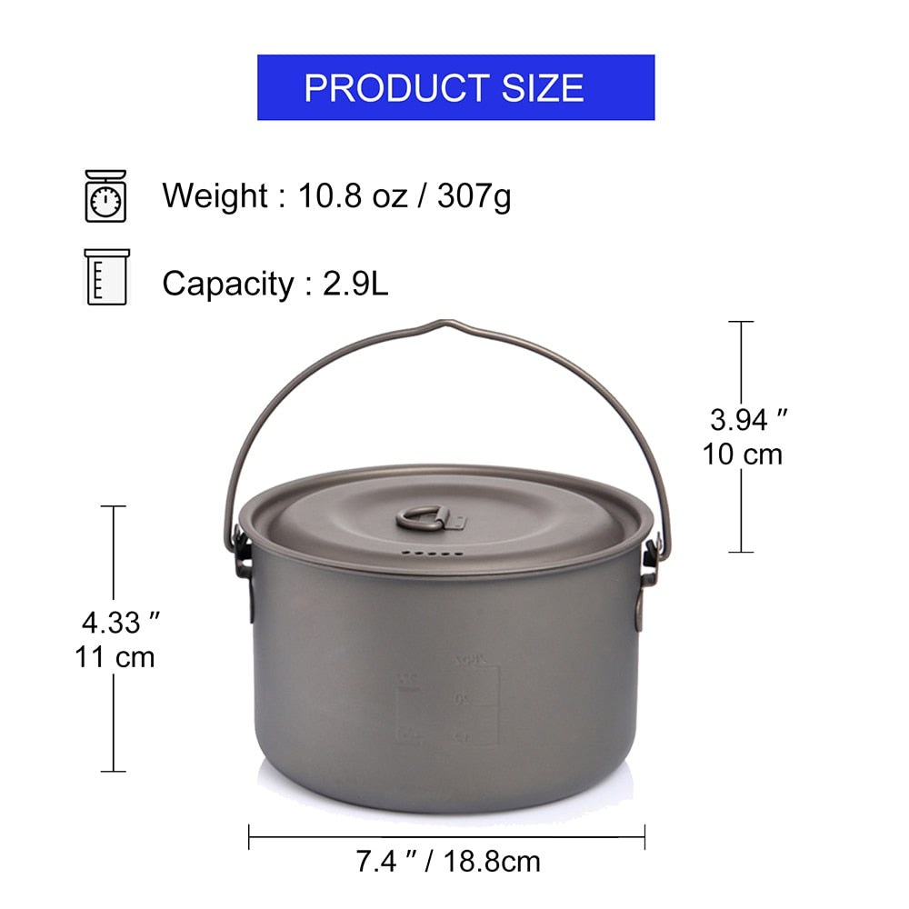 Outdoor Camping Cooking Pot