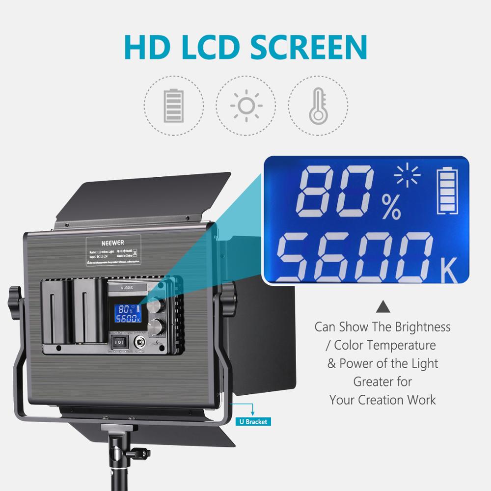 660 LED Video Light