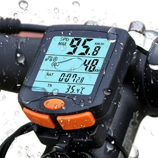 Waterproof Wired Speedometer Bicycle Computer