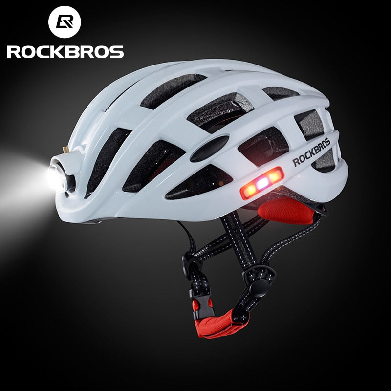 ROCKBROS Bicycle Light Helmet