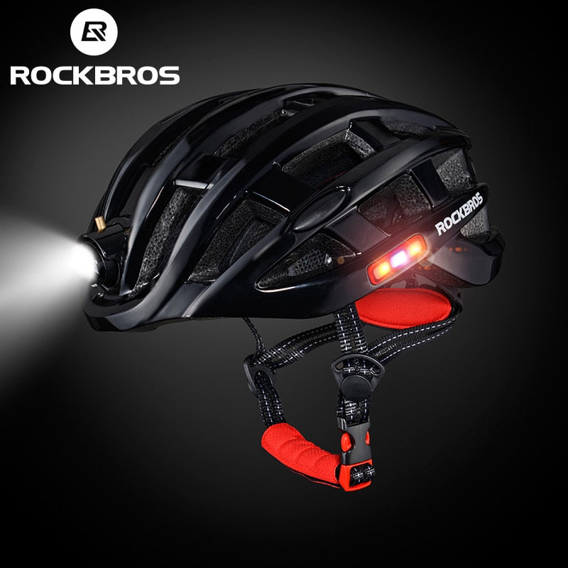 ROCKBROS Bicycle Light Helmet