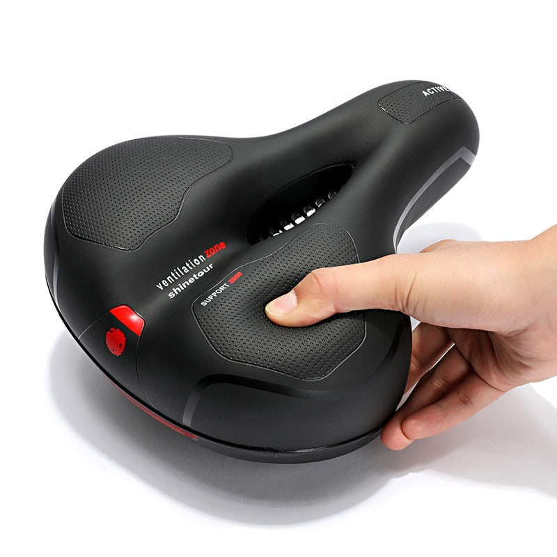 Hollow Breathable Absorbing Bicycle Saddle