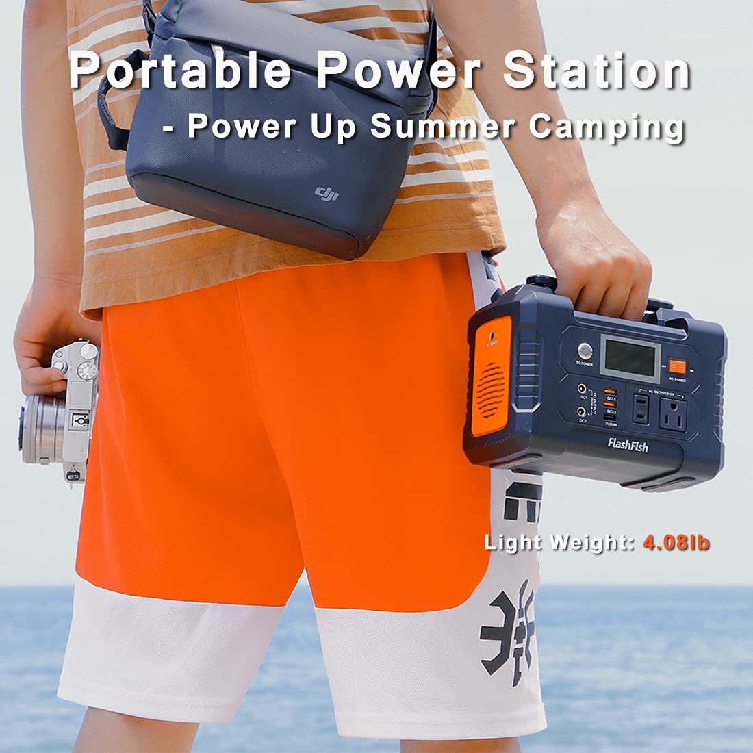 FF Flashfish 110V Portable Power Station