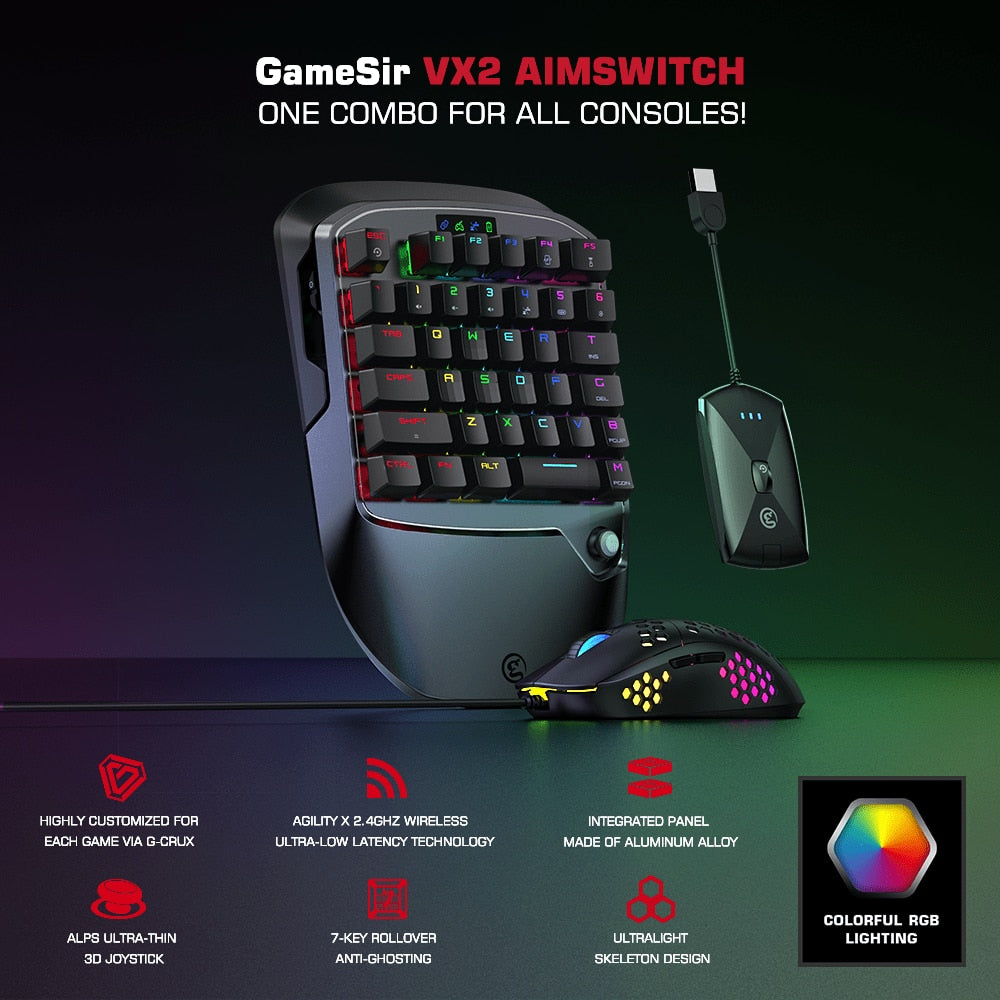 Keyboard Mouse Adapter for Game Consoles