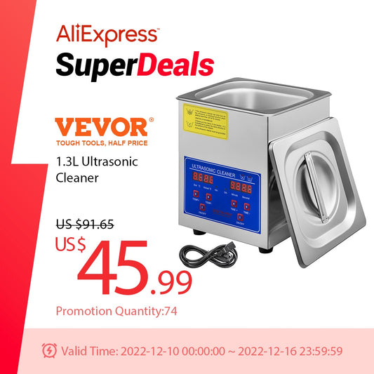 VEVOR 6L Ultrasonic Portable Washing Machine