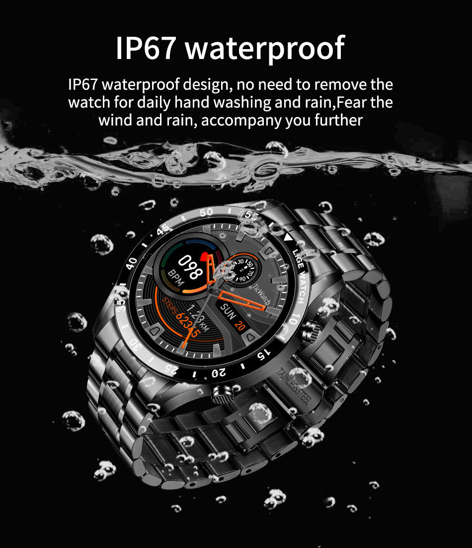 Men Luxury Waterproof Bluetooth Watch